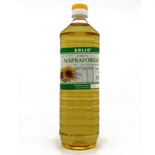 Hidegensajtolt napraforgó olaj Solio 1 l