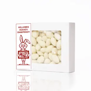 Kókuszos fehércsokis mandula díszdobozban (húsvét) 250 g