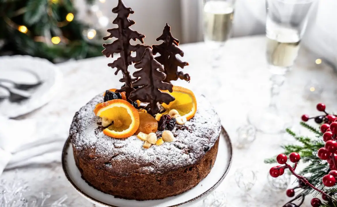 Aszalt gyümölcsös karácsonyi torta Aszalt gyümölcsös karácsonyi torta