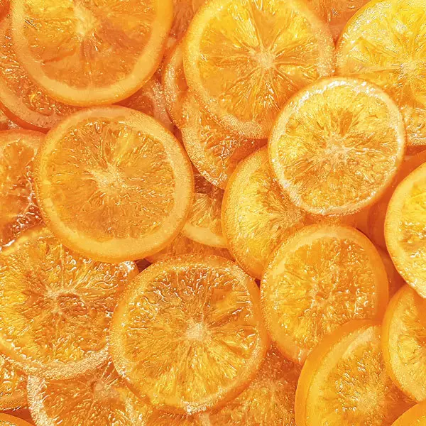 Kandírozott narancskarika