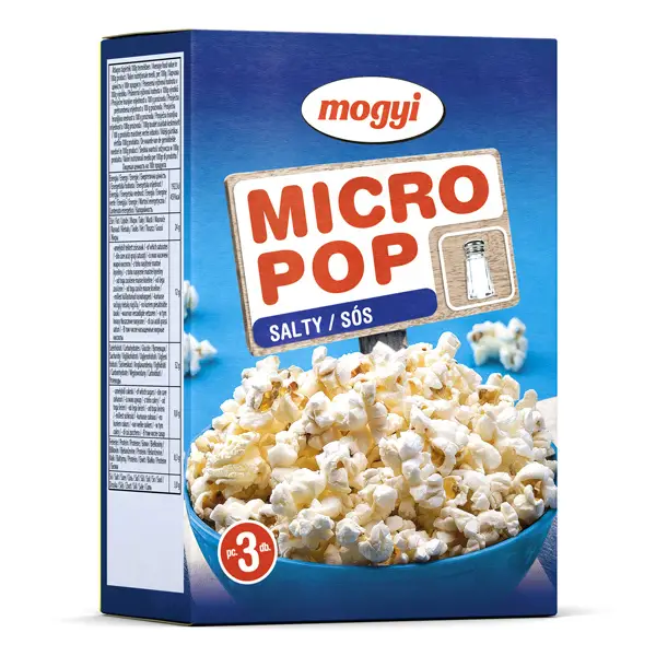 Sós micro popcorn Mogyi 3x100 g
