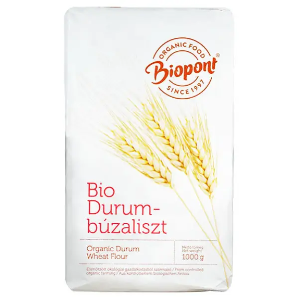 BIO  durumbúzaliszt Biopont 1 kg