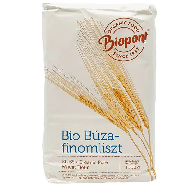 BIO  fehér búzaliszt Biopont 1 kg
