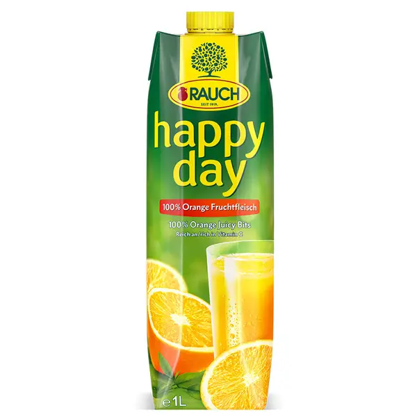 Narancslé rostos Happy Day (100%-os, cukor hozzáadása nélkül) 1 l