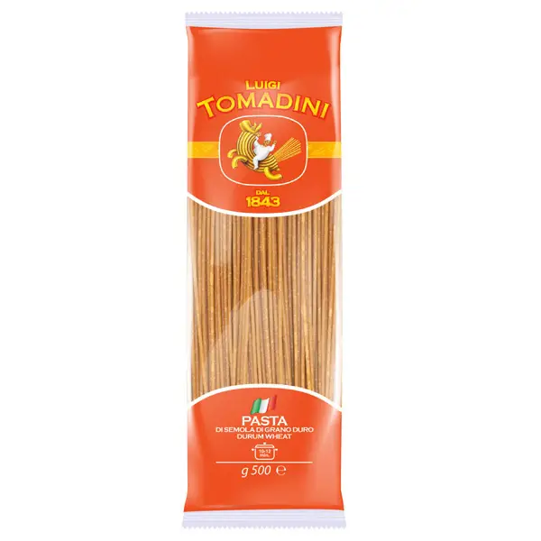 Teljes kiőrlésű durum spagetti Tomadini 500 g