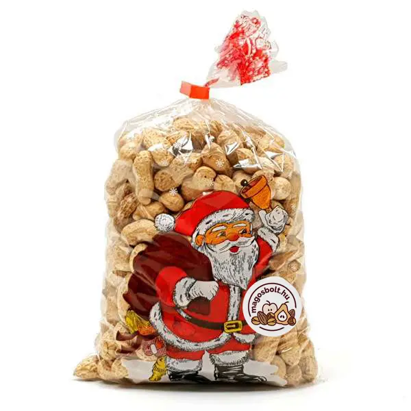 Földimogyoró héjas pörkölt MIKULÁSOS 500 g