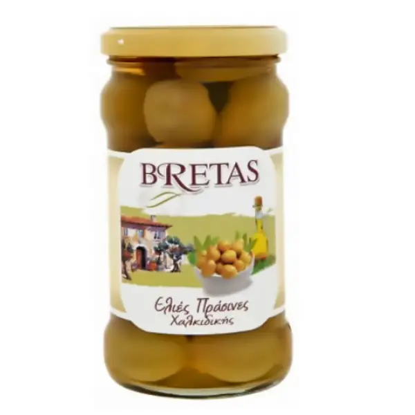Zöld magos olívabogyó Bretas 300 g