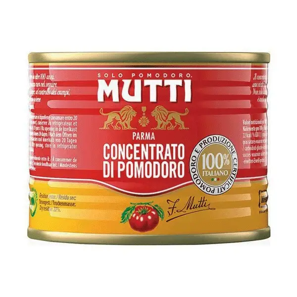Sűrített paradicsom konzerv Mutti 210 g