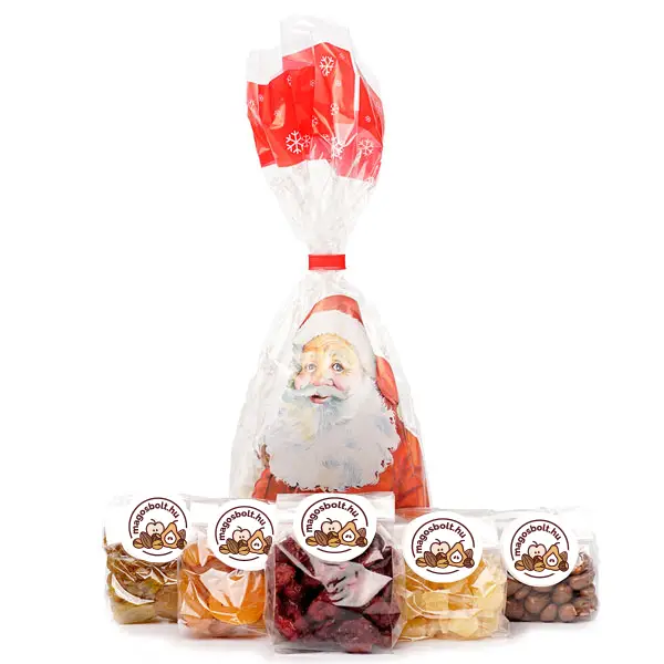 Aszalt gyümölcsös Mikulás csomag (500 g)