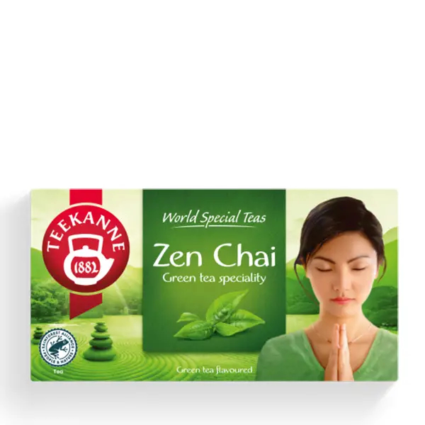 Zen Chai filteres zöld tea Teekanne 35 g (20 filter)