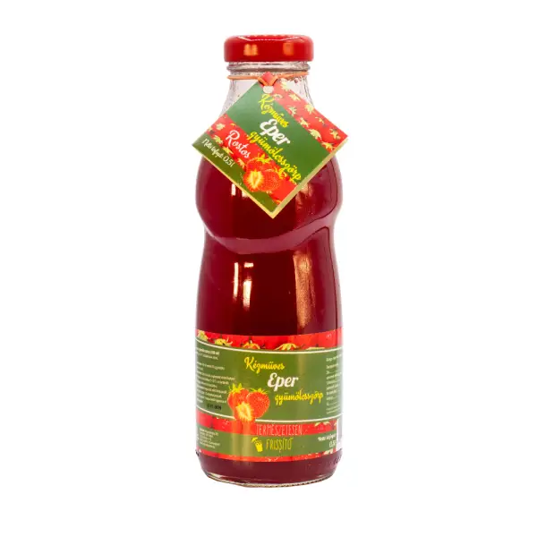 Kutyori eper szörp (rostos) 500 ml