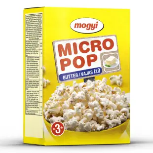 Vajas micro popcorn Mogyi 3x100 g