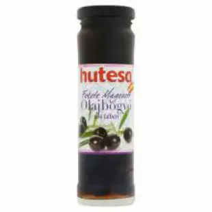 Magnélküli fekete olívabogyó Hutesa 140 g