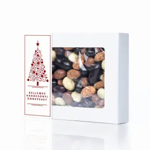 Tarkabarka csokidrazsémix díszdobozban (karácsonyi) 250 g