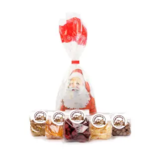 Aszalt gyümölcsös Mikulás csomag (250 g) 