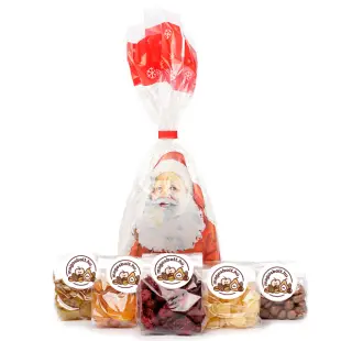 Aszalt gyümölcsös Mikulás csomag (500 g) 