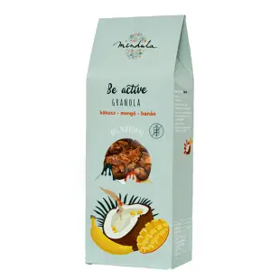 Kókuszos-mangós-banános granola Mendula 250 g (gluténmentes)