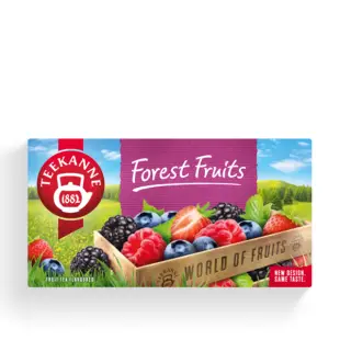 Erdei gyümölcsös filteres tea (Forrest fruit) Teekanne 50 g (20 filter)