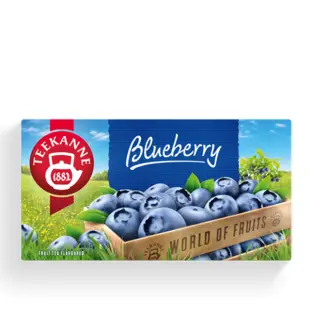 Feketeáfonya (Blueberry) gyümölcstea Teekanne 45 g (20 filter) 