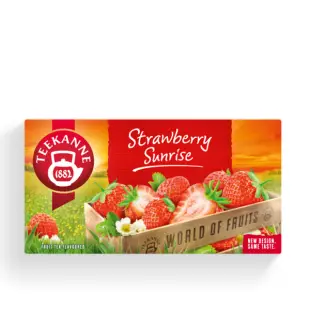 Epres (Strawberry Sunrise) moments filteres gyümölcstea Teekanne 50 g (20 filter) 