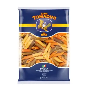 Színes penne Tomadini 500 g