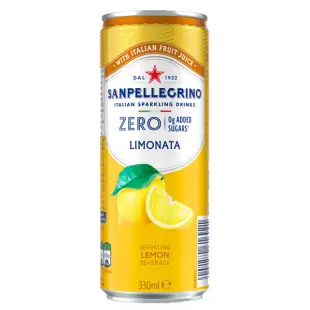 San Pellegrino Limonata szénsavas ZERO citromital 0,33 l 