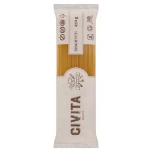 Gluténmentes spagetti Civita 450 g