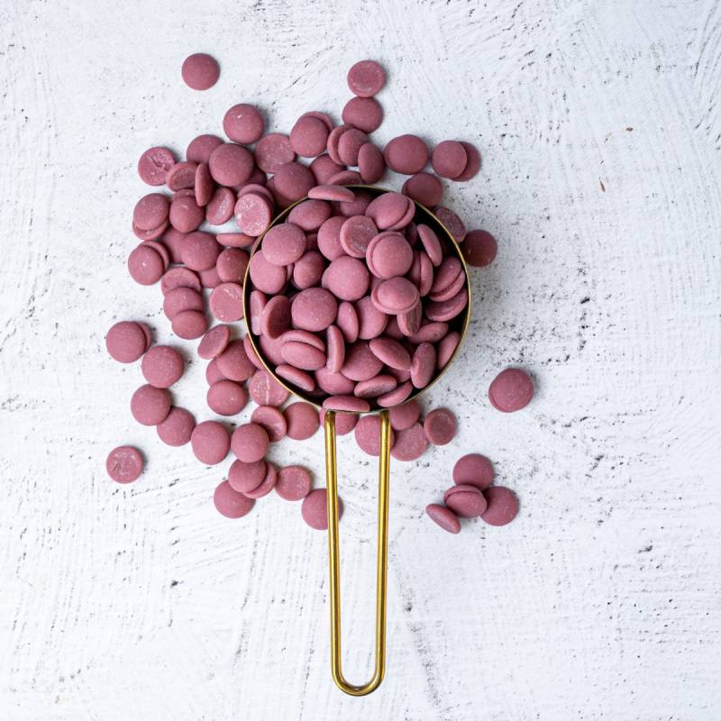 Callebaut belga ruby mártócsokoládé pasztilla