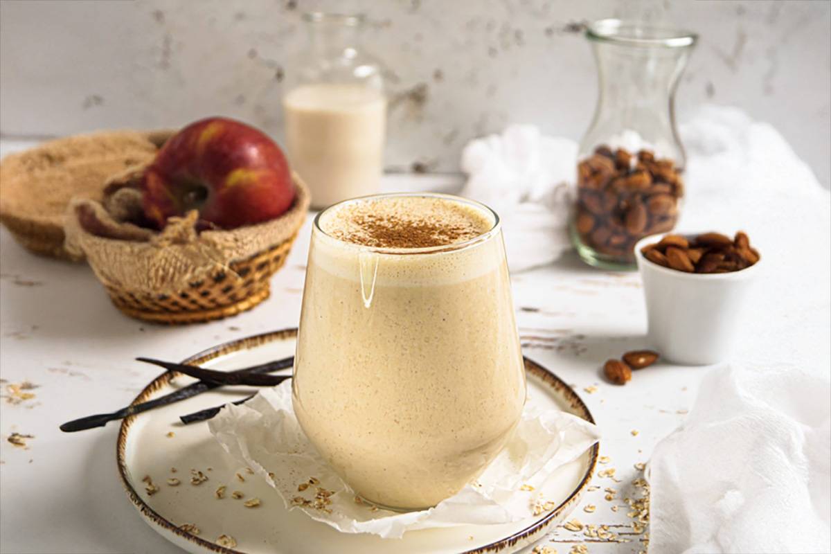 almás fahéjas smoothie