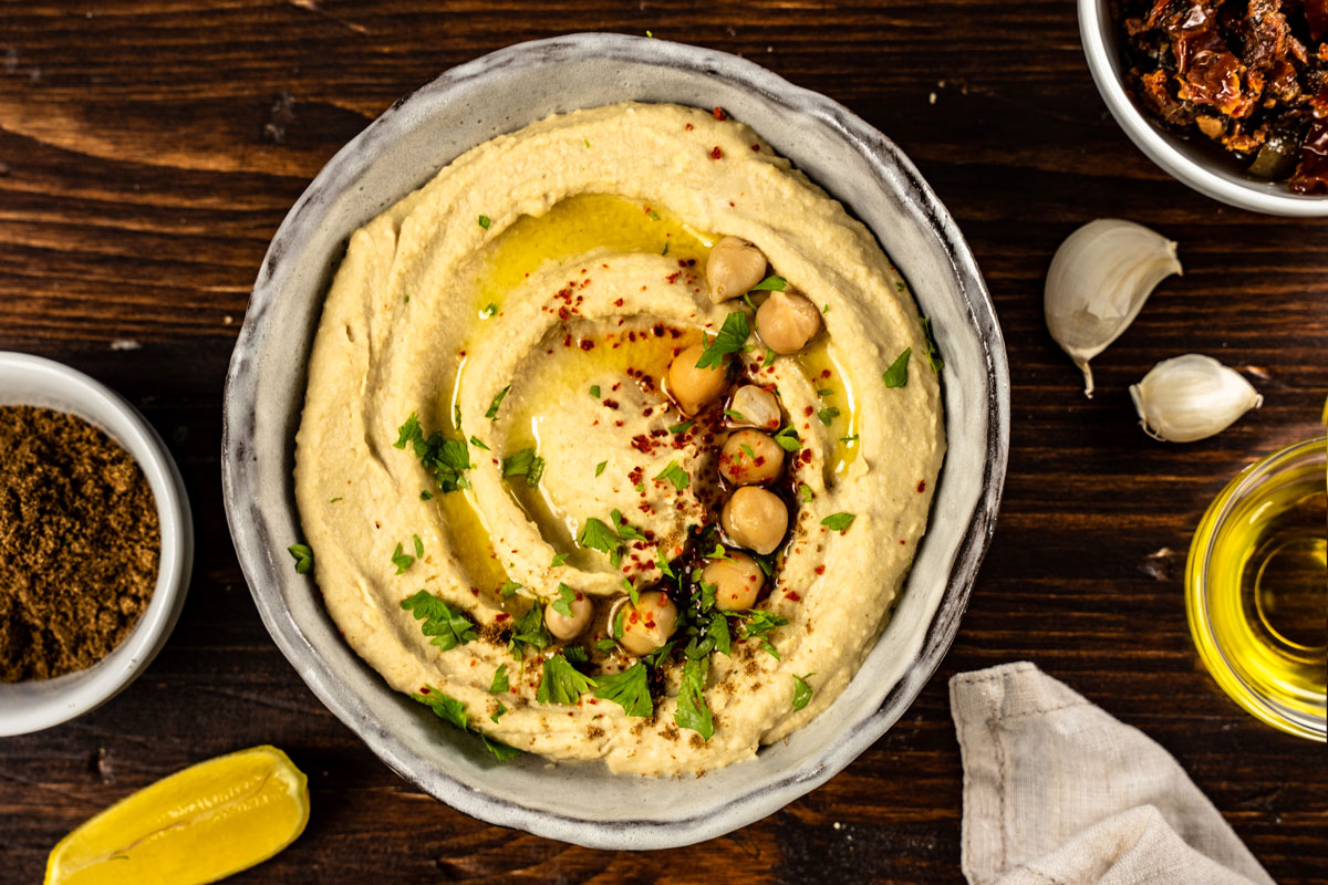 Hummusz - aszalt paradicsomos és kapribogyós változatban - Magosbolt.hu